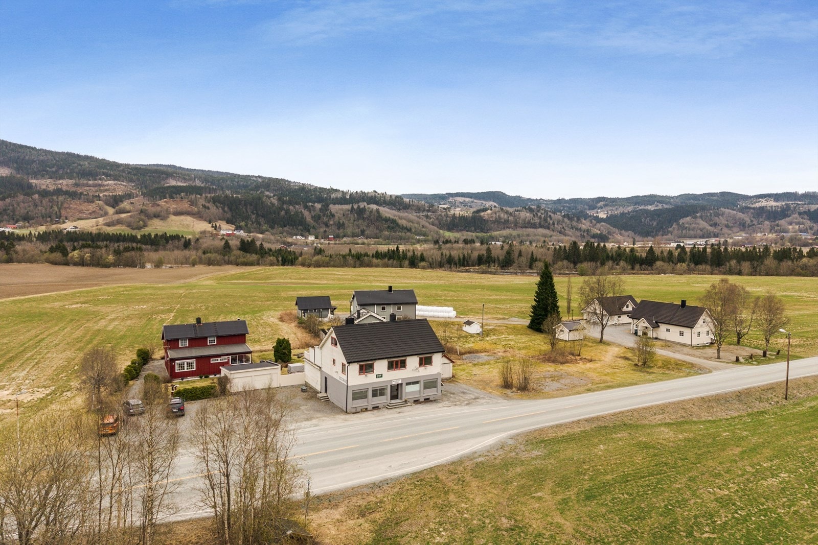 Dronefoto Galleribilde