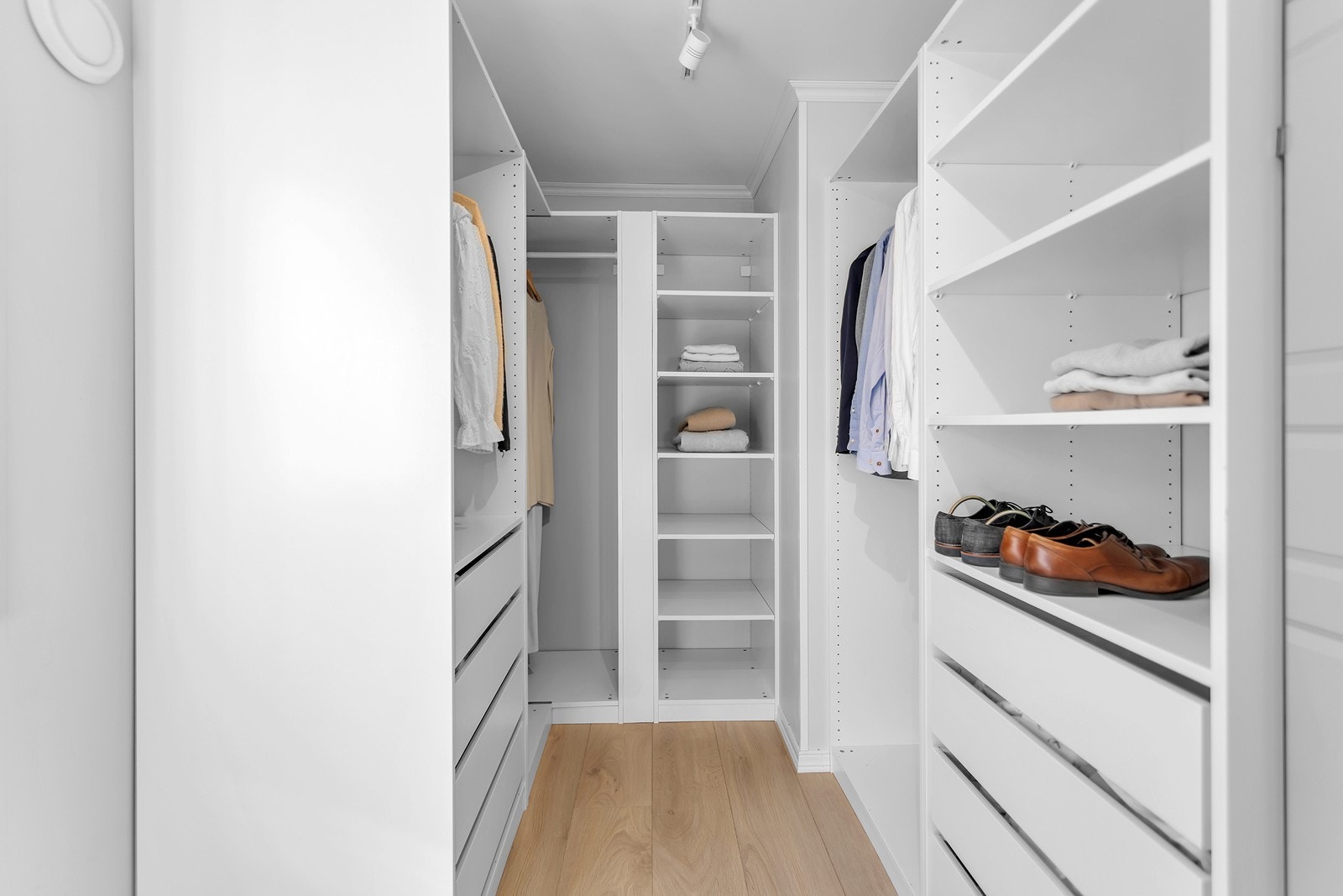 Walk-in garderobe Galleribilde