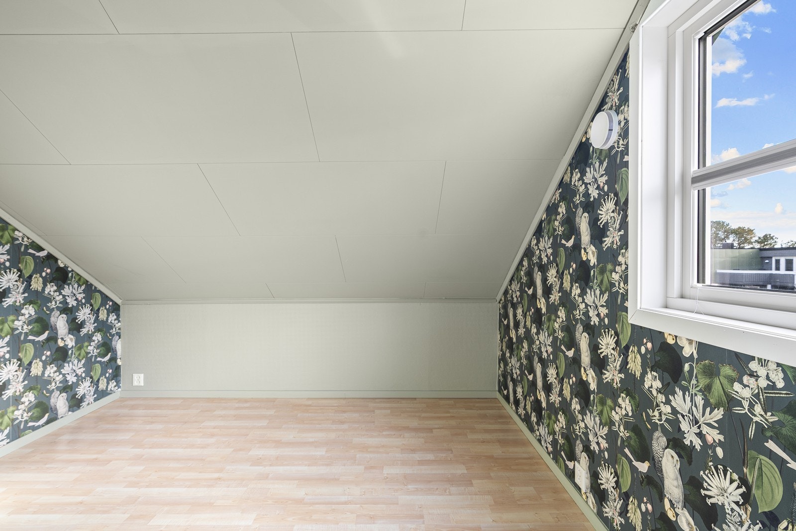 Soverom 2 med plass til seng og skrivepult. Galleribilde