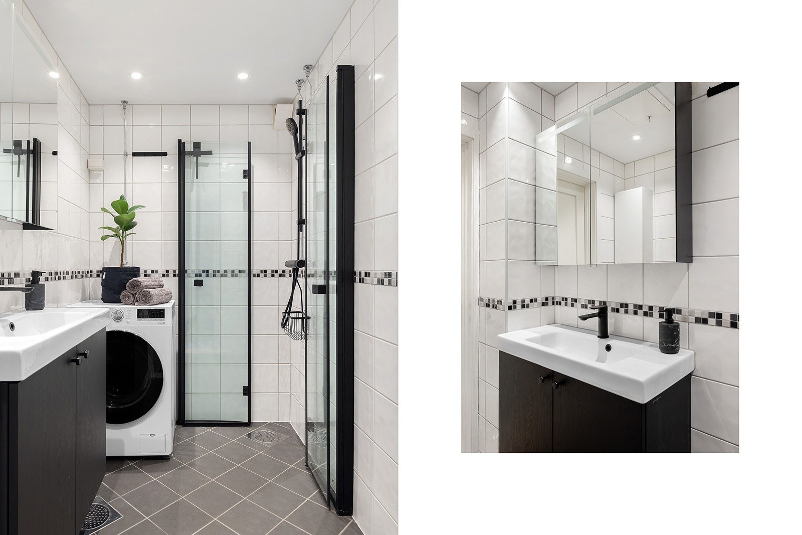 Badet ble totaloppusset i regi av borettslaget i 2010 og i 2024 ble det satt inn nye dusjvegger, nytt servantskap og speilskap (utført av Comfort). Galleribilde