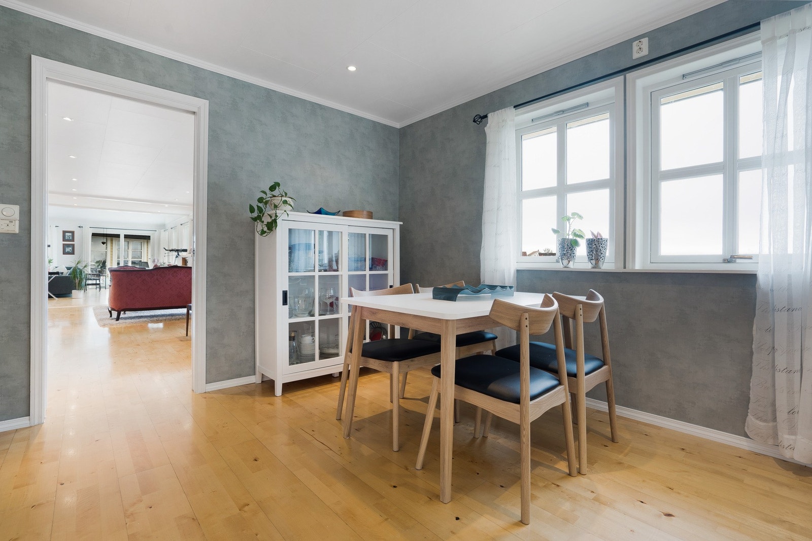 Her har du god plass til en frokostgruppe. Galleribilde