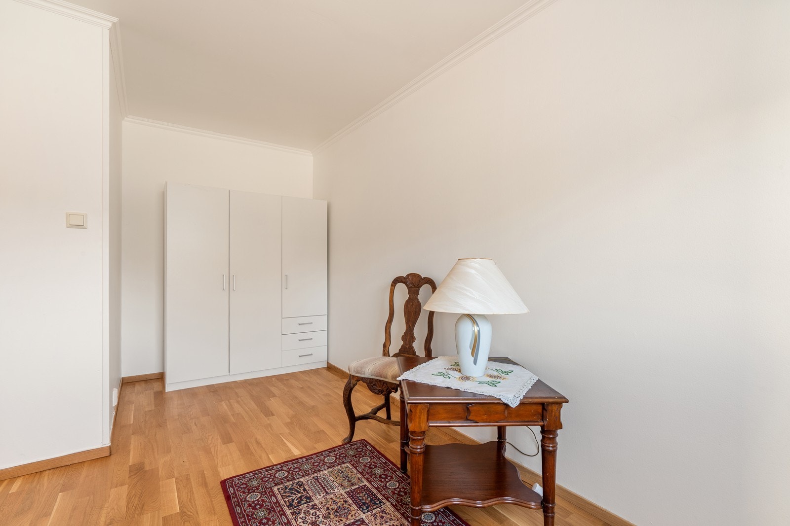 Innredet rom brukt som soverom Galleribilde