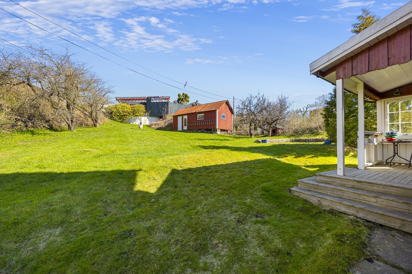 Hagen har et romslig areal som gir mange bruksmuligheter. Galleribilde