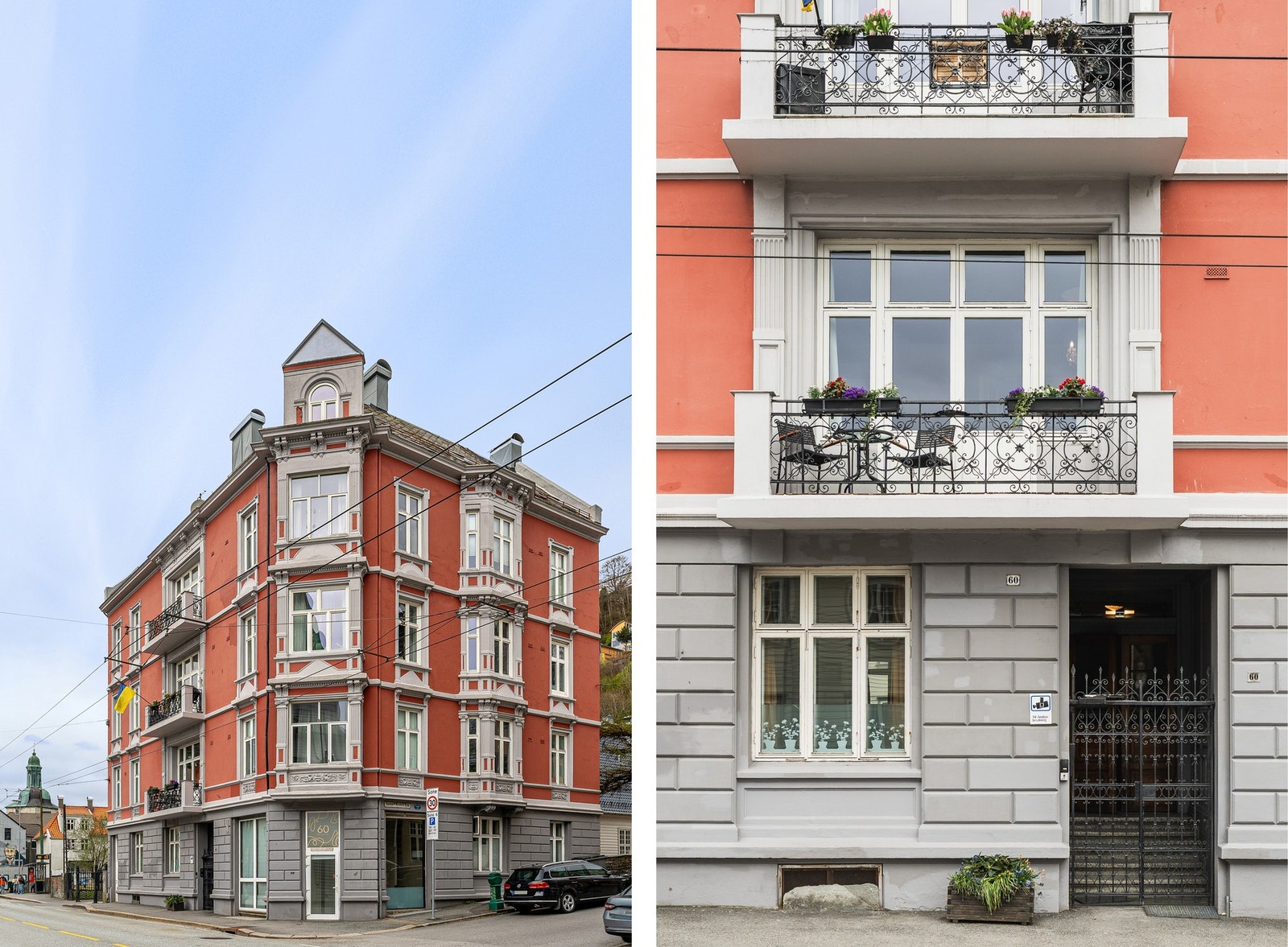 En virkelig legger bygård med originale detaljer! Galleribilde