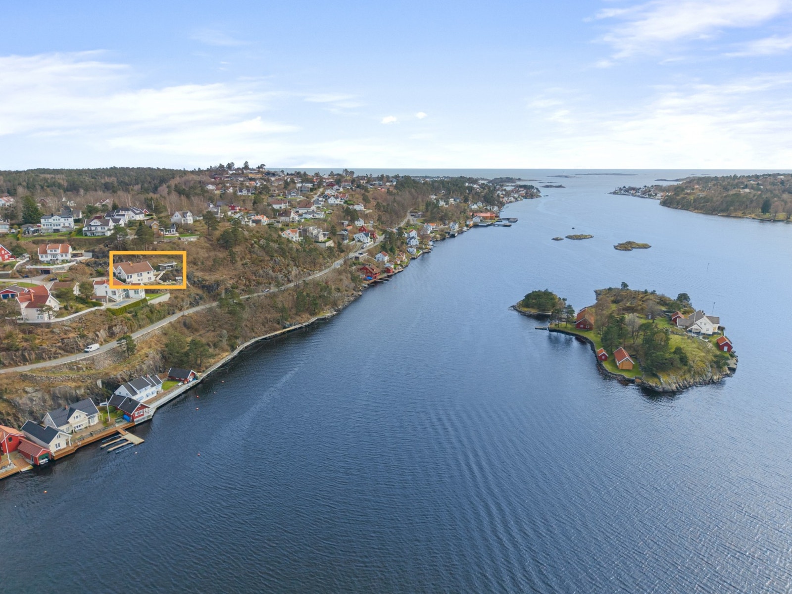 En imoonerende utsikt og solforhold få eiendommer kan skilte med. Galleribilde