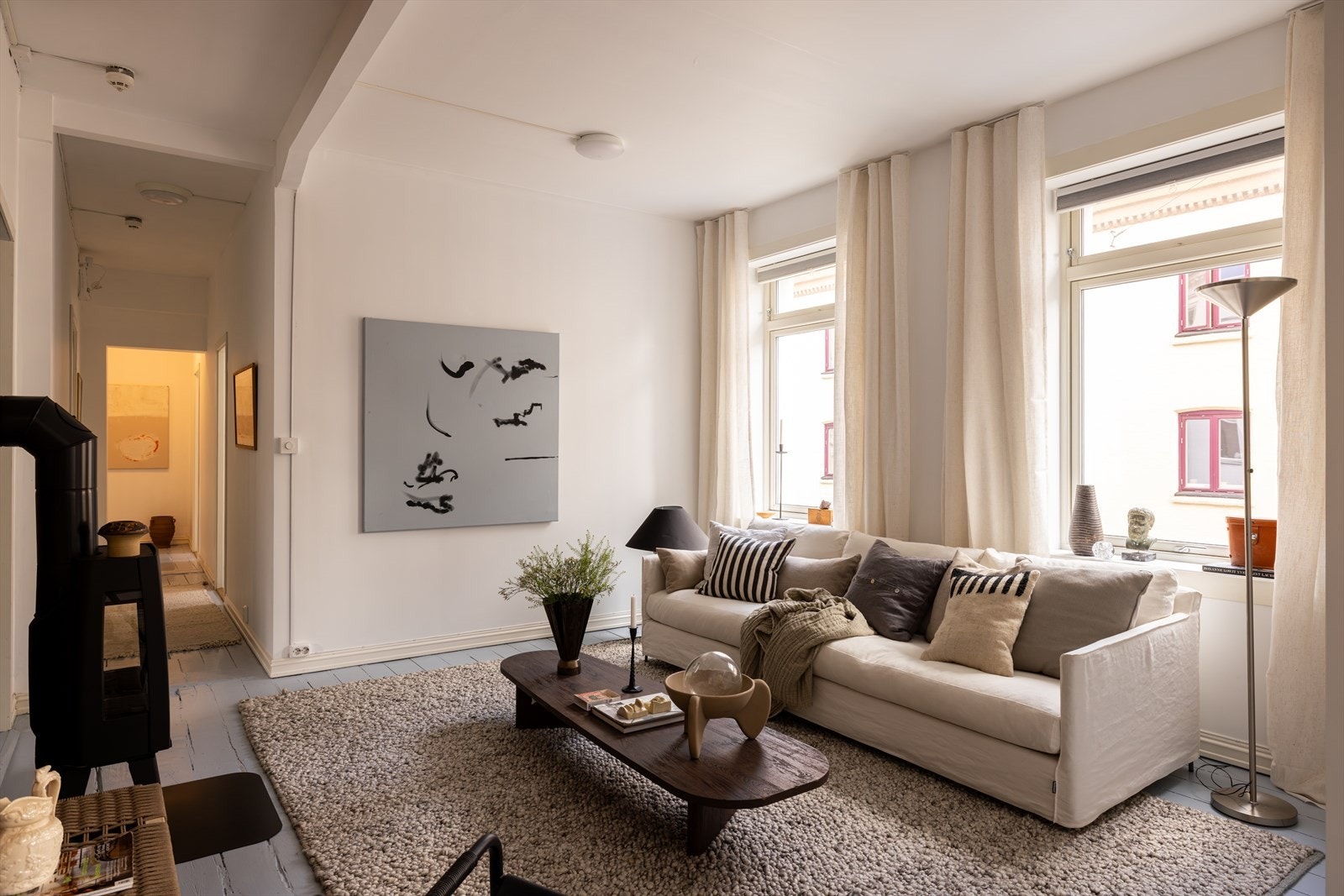 Store vindusflater fra 2019 og god romfordeling - Her er det mange innredningsmuligheter Galleribilde