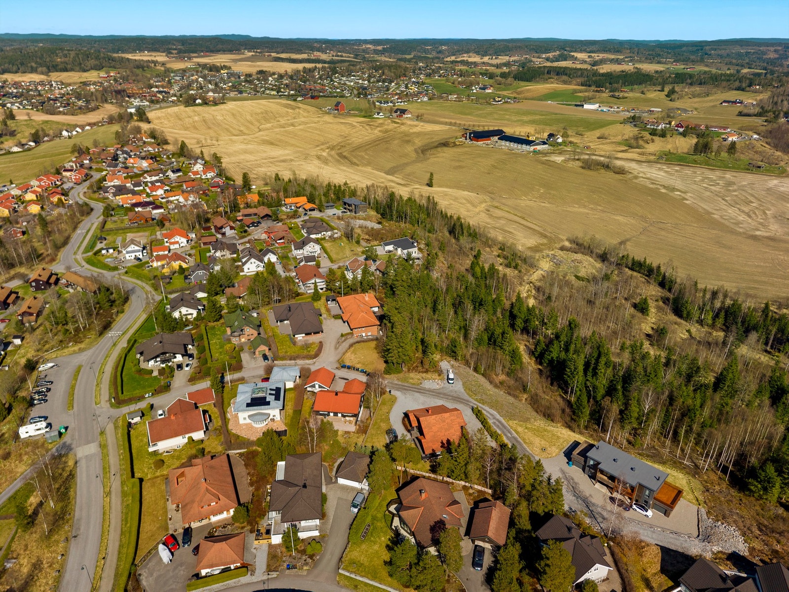 Dronebilde. Galleribilde