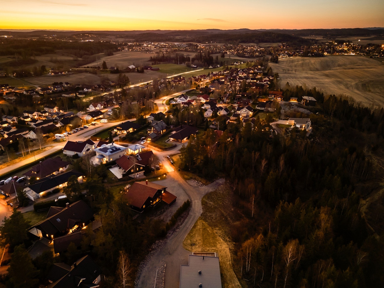 Dronebilde. Galleribilde