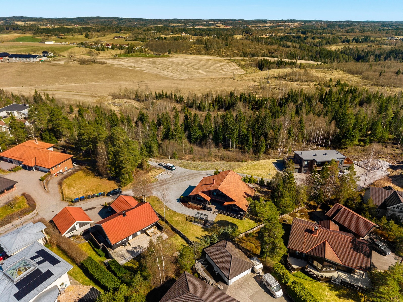 Dronebilde. Galleribilde