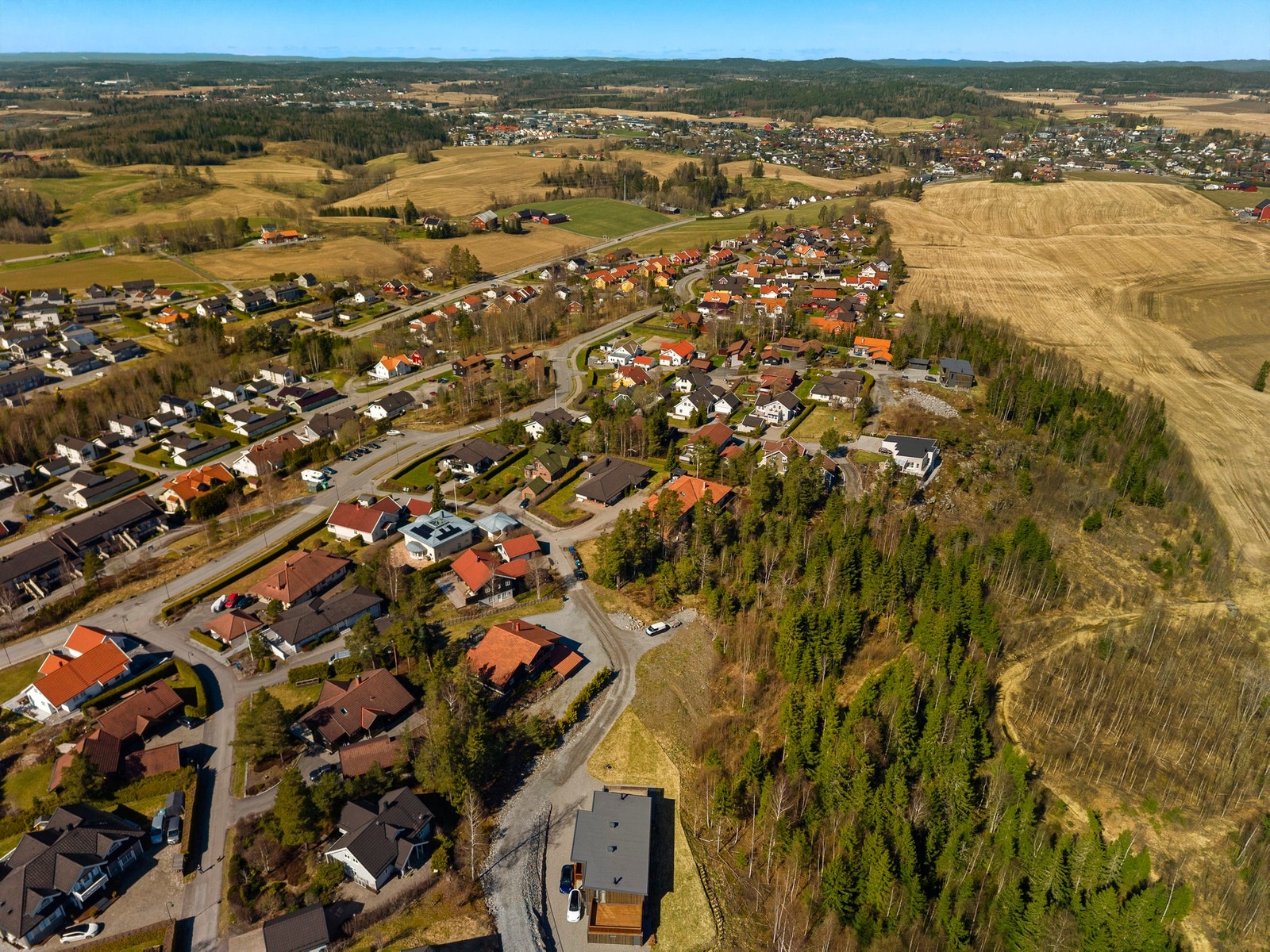 Dronebilde. Galleribilde