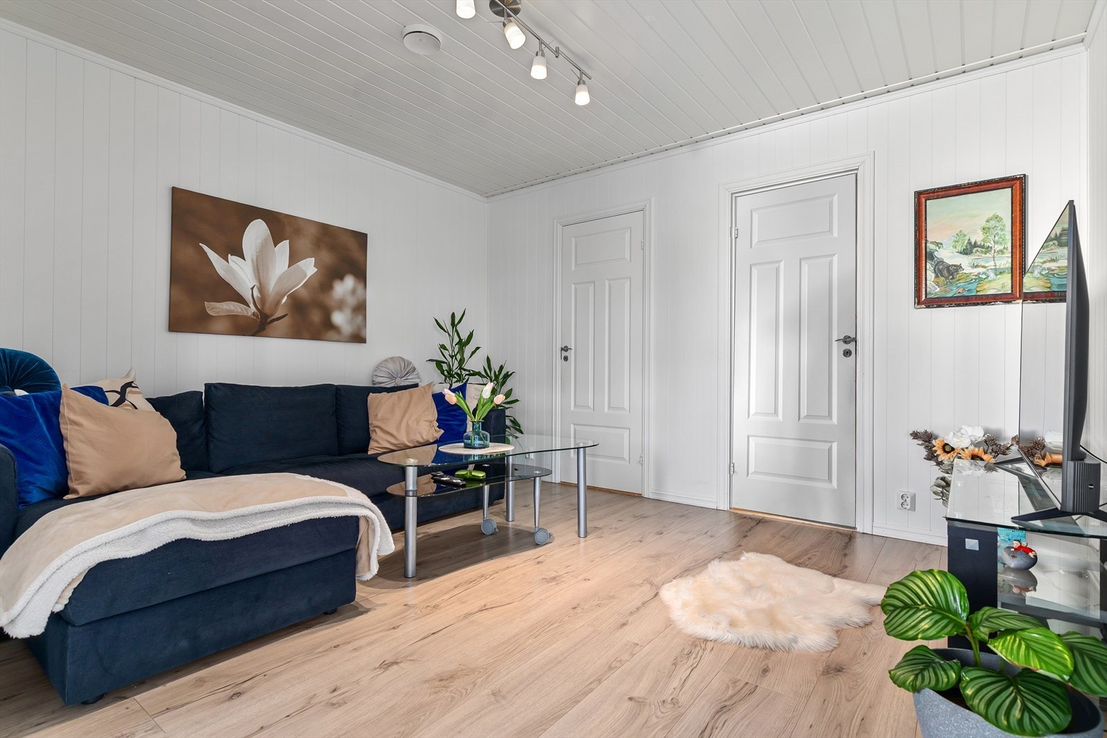 Hybelleiligheten, som tidligere var en barnehage, ble lett pusset opp til utleie i 2025. Galleribilde