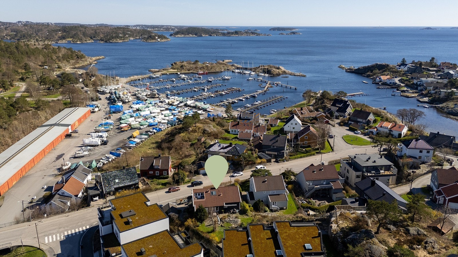 Velkommen til Teglverksveien 21, en flott del av to-mannsbolig med nydelig utsiktsforhold Galleribilde
