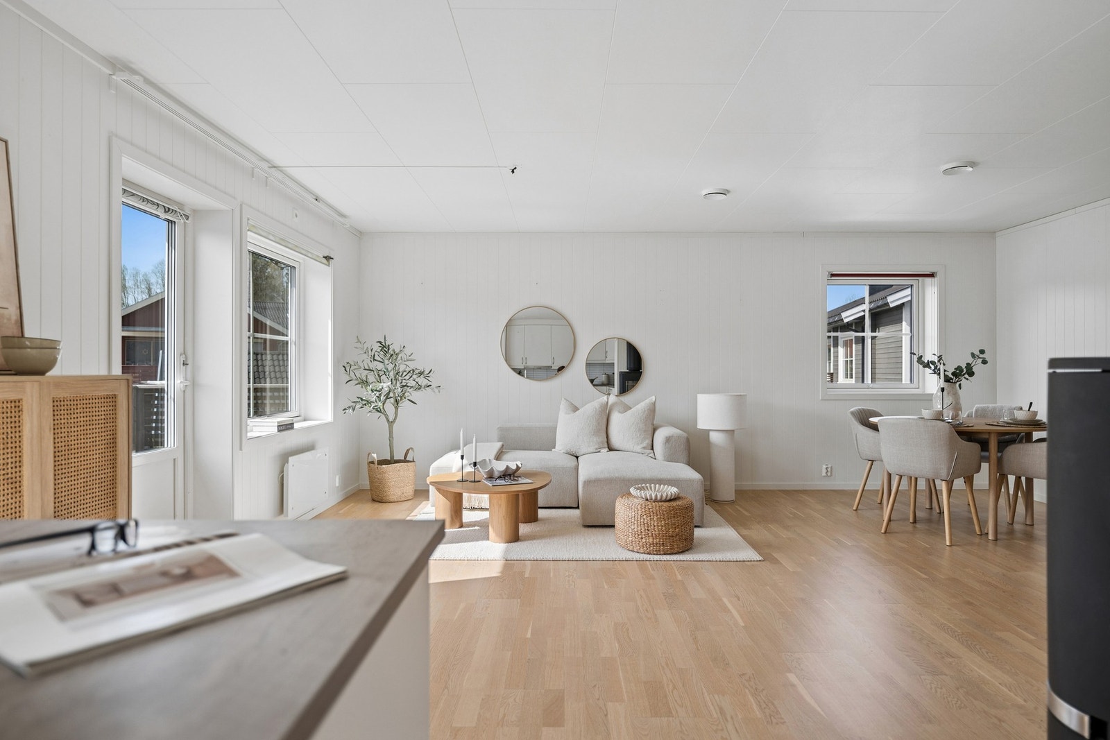 Leiligheten ligger med en rolig og tilbaketrukken beliggenhet samtidig som du har gangavstand til sentrum. Galleribilde