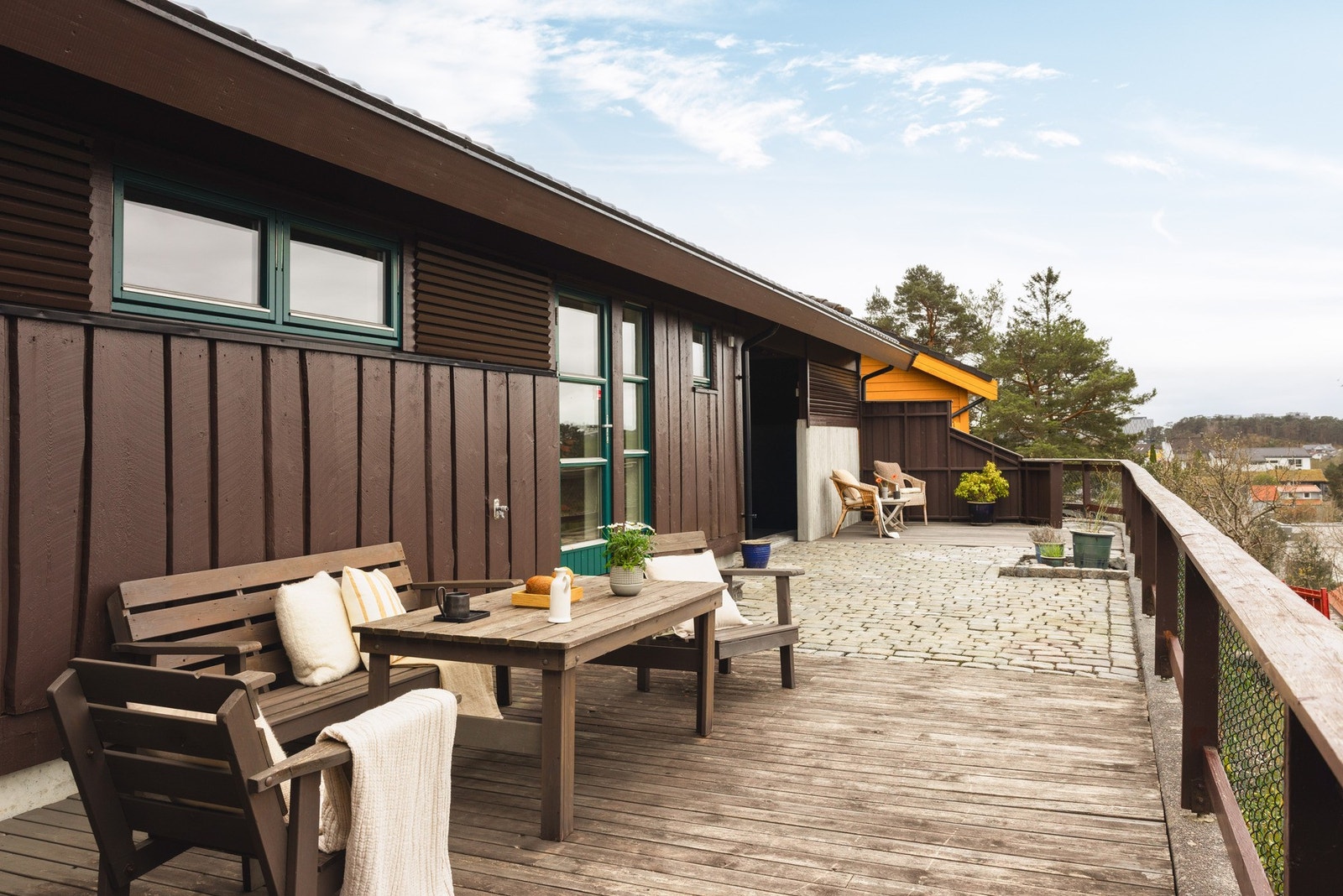 Herlig terrasse på 57 kvm. Galleribilde