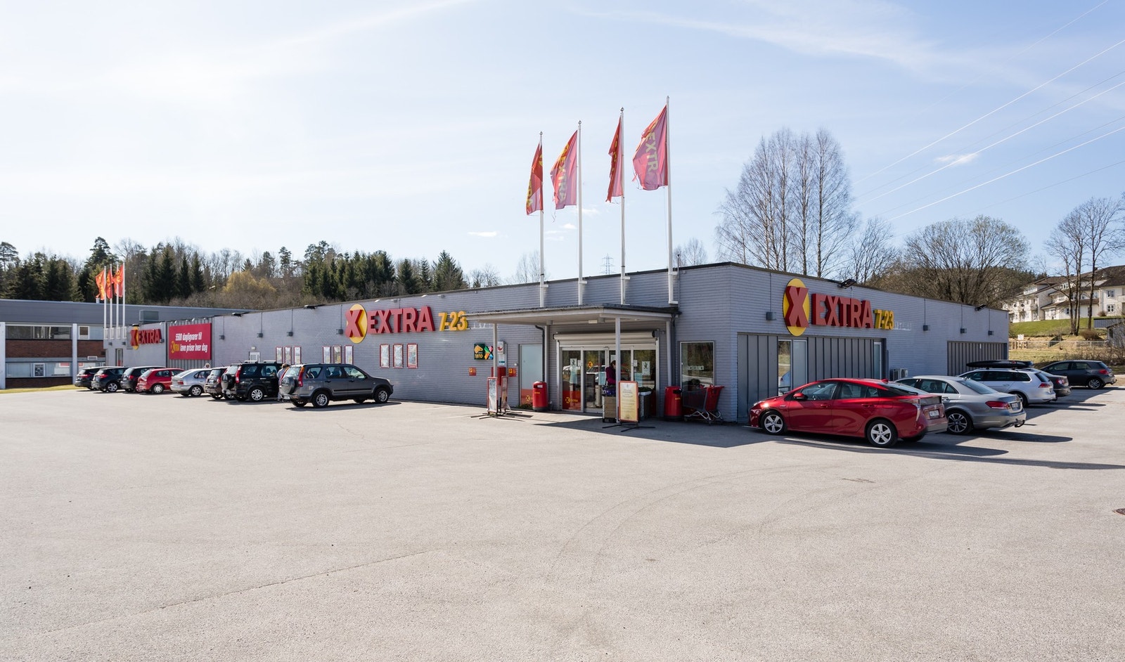 Coop Extra ligger kun få minutter unna leiligheten Galleribilde