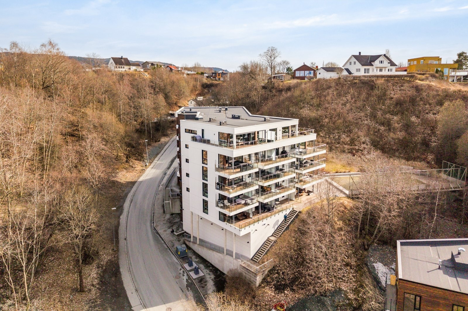 Dronefoto. Galleribilde