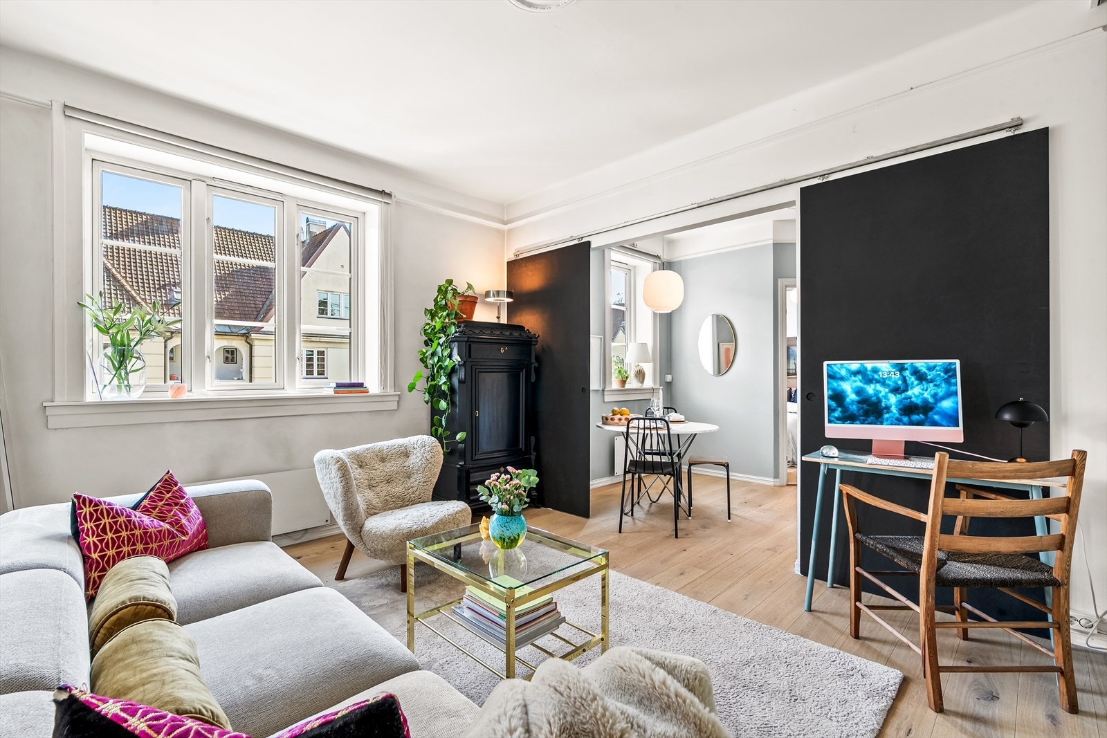 Velkommen til Fayes gate 14 - en superflott 2-roms i fantastiske Lindern Hageby! Foto: Ohshots Galleribilde