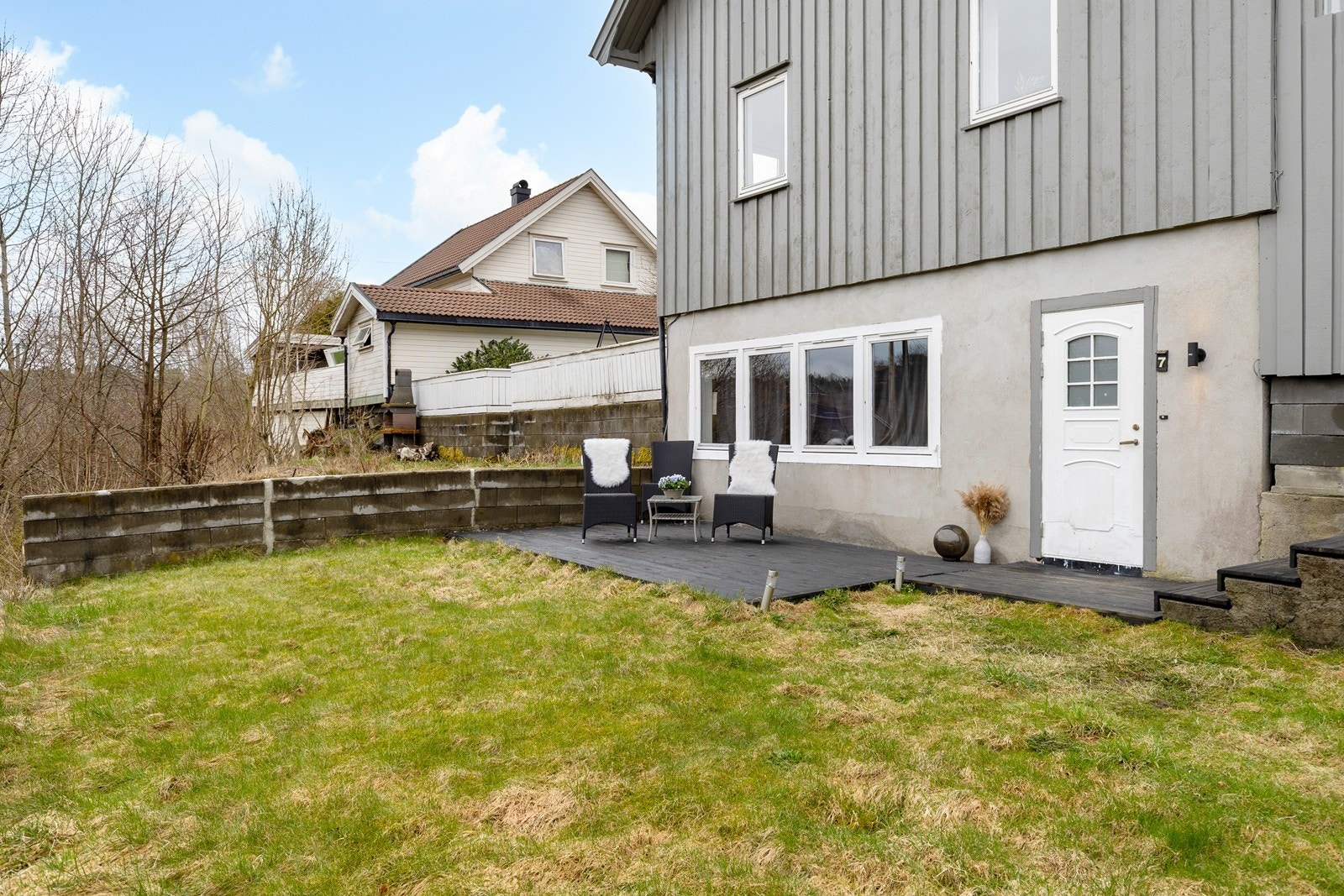 Hyggelig uteplass for leietaker Galleribilde