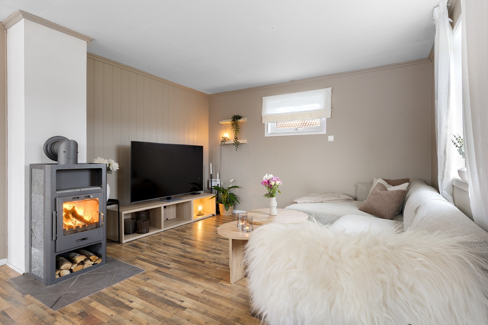 Fin plass til sofagruppe Galleribilde