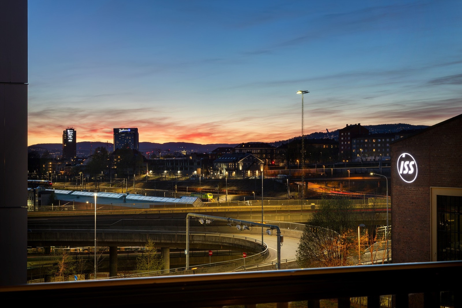 Utsikt mot Oslo sentrum Galleribilde