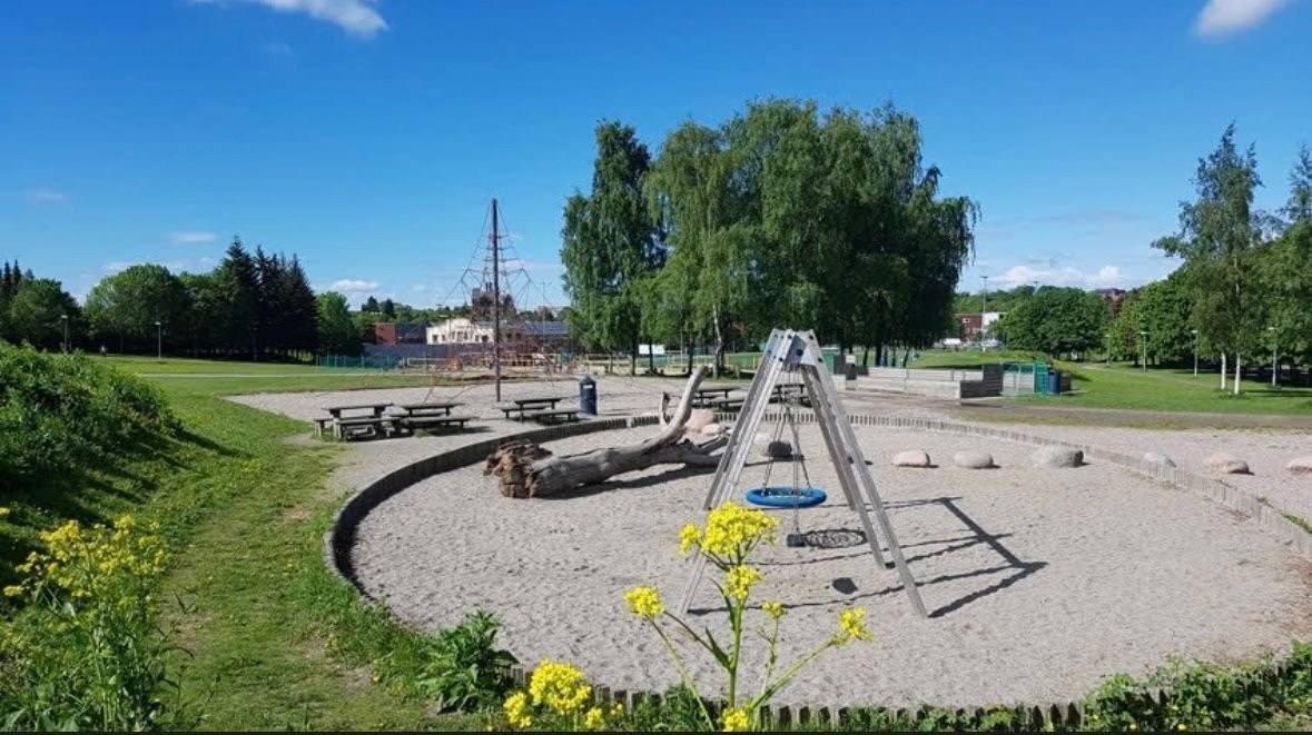 Flotte uteområder på Voldsløkka Galleribilde