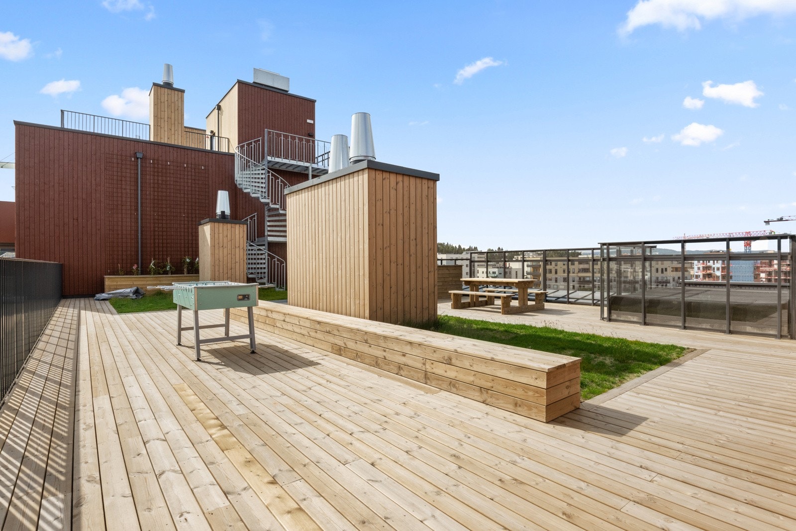 Felles takterrasse Galleribilde