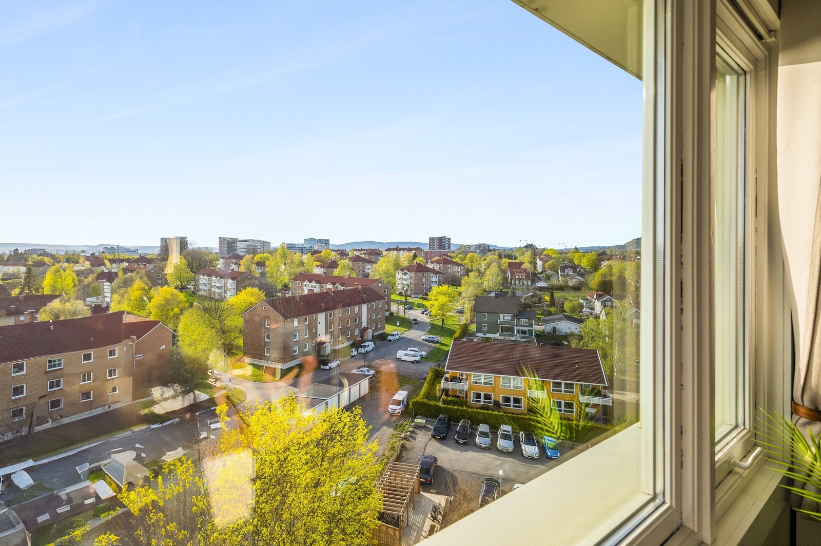 Flott utsikt fra boligen! Galleribilde