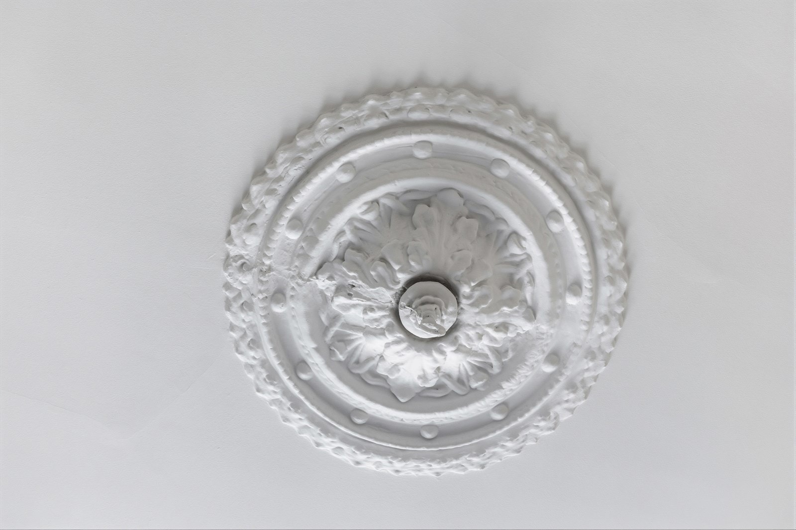 En av to elegante rosetter. Galleribilde