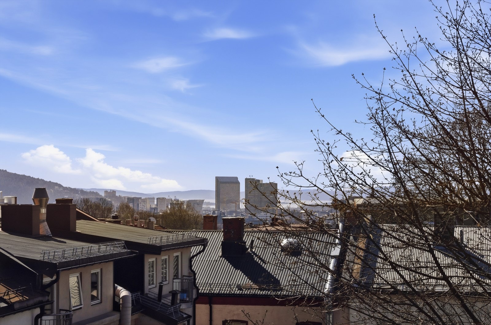 Flott utsikt. Galleribilde