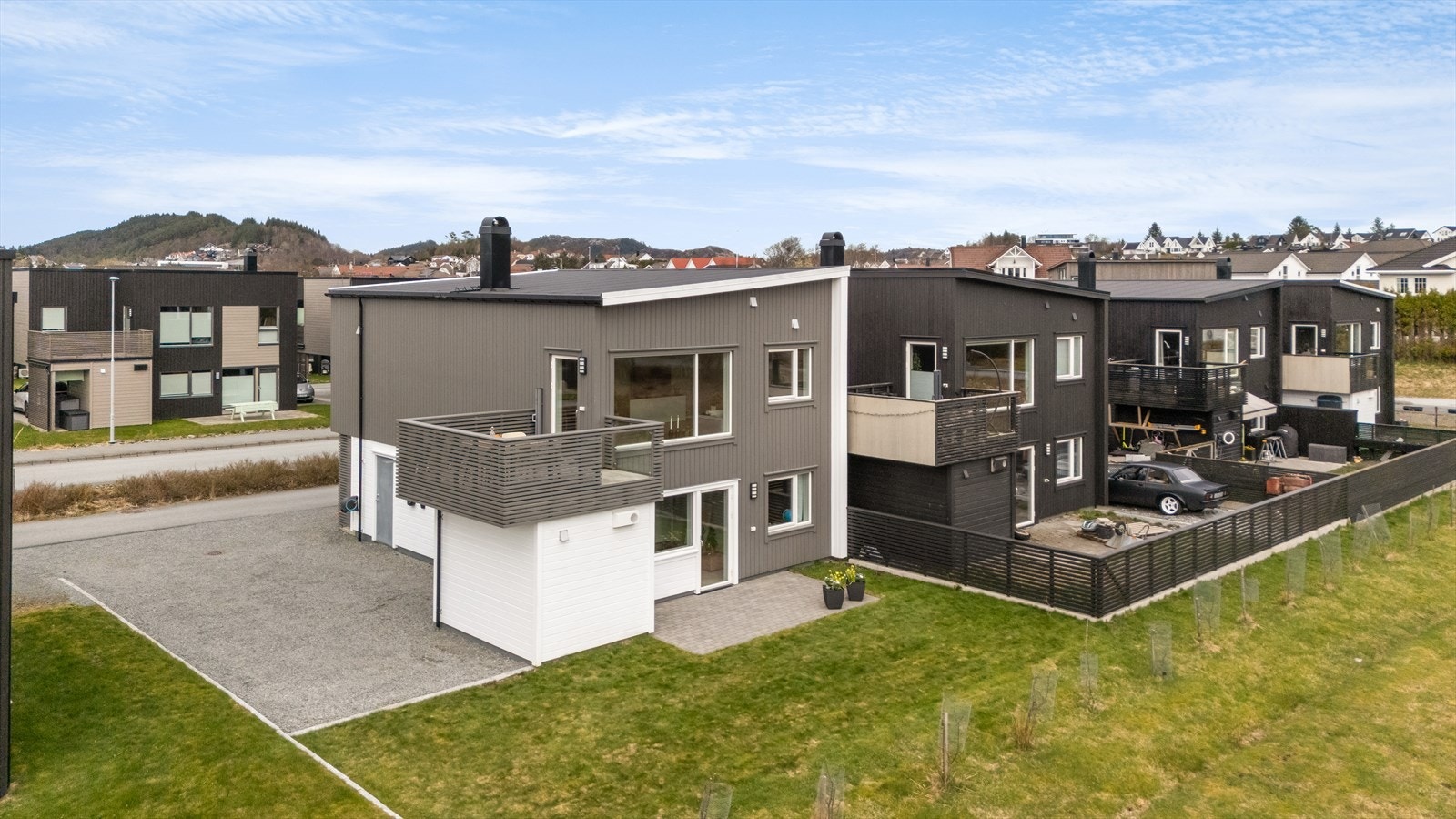 Her har en gode parkeringsmuligheter. Galleribilde