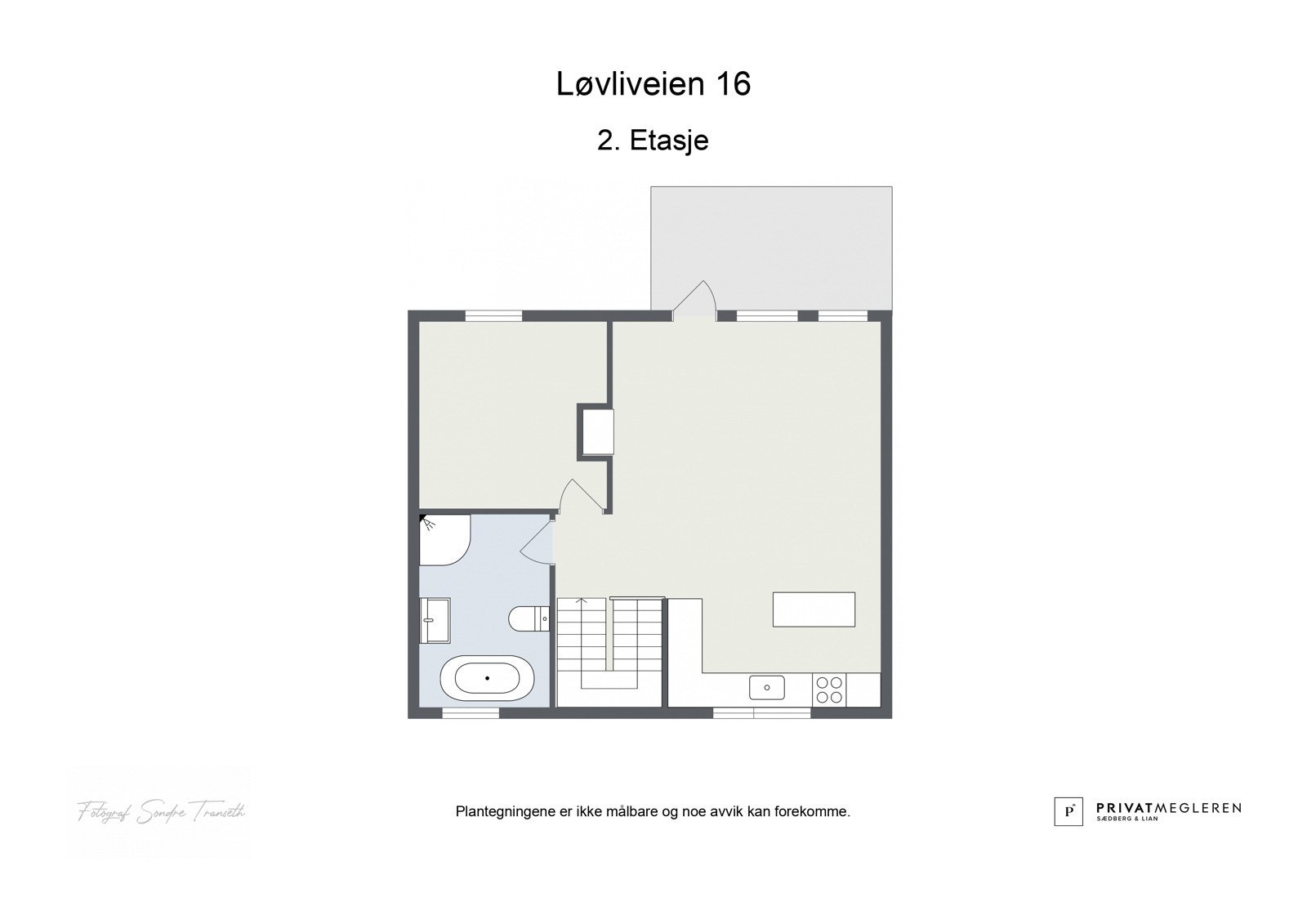 2D Planskisse - 2. Etasje Galleribilde