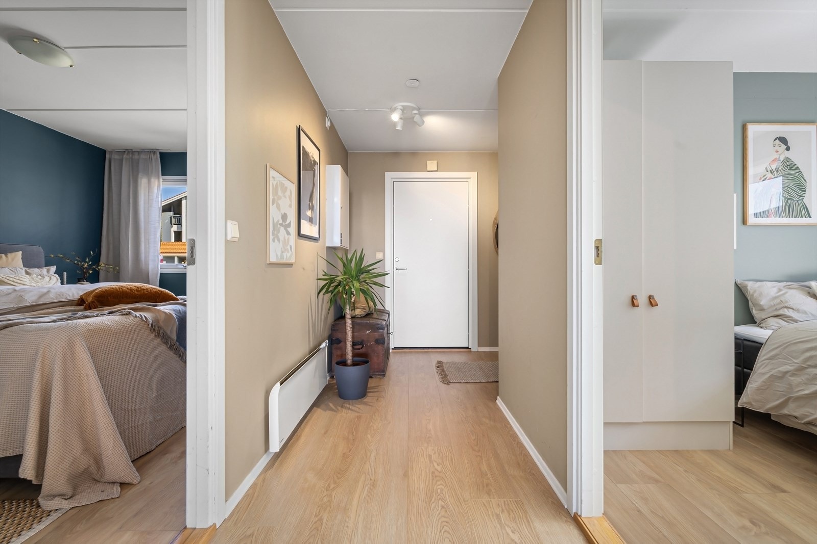 Leiligheten har 3 soverom av god størrelse. Galleribilde