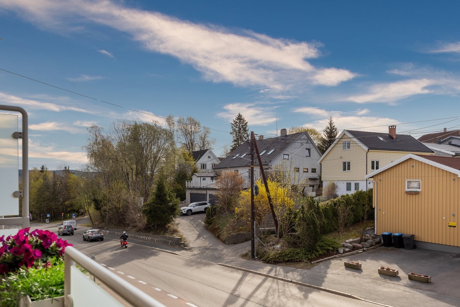 Fint utsyn over nabolaget. Galleribilde