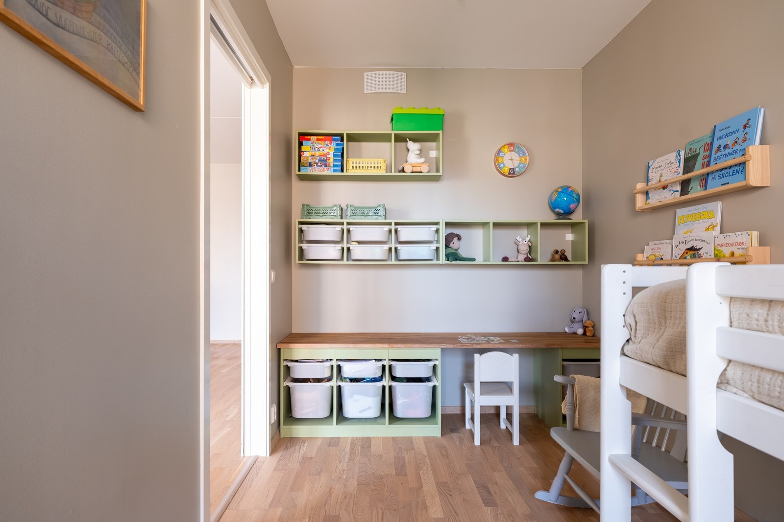 Rommet er perfekt som barnerom, gjesterom og/eller kontor - alt etter ønske og behov. Galleribilde