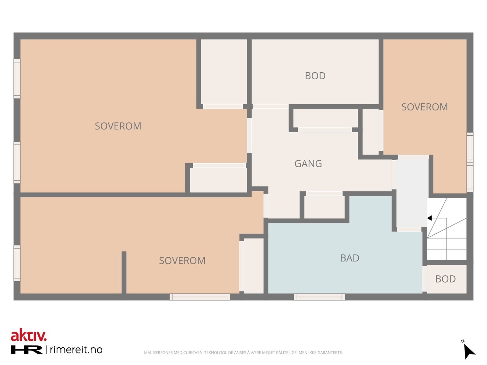 Plan 2. etasje Galleribilde