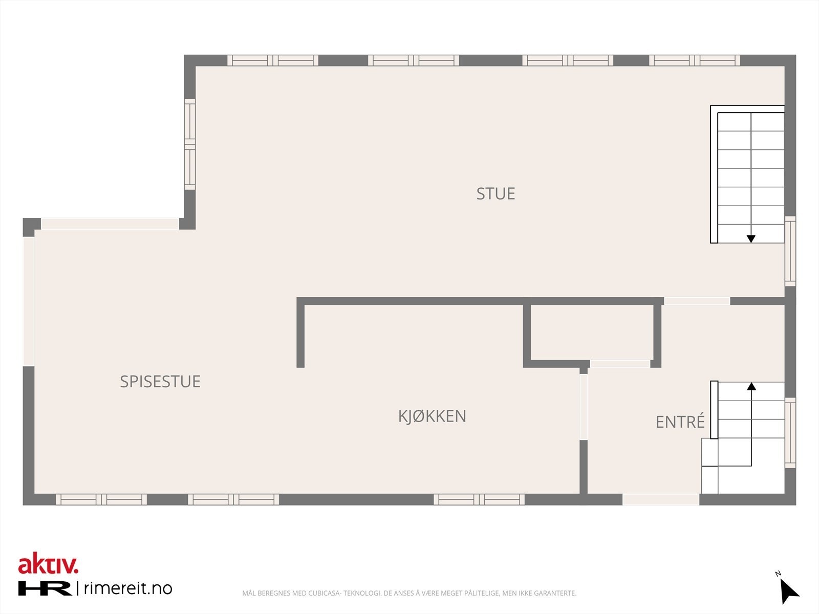 Plan 1. etasje Galleribilde