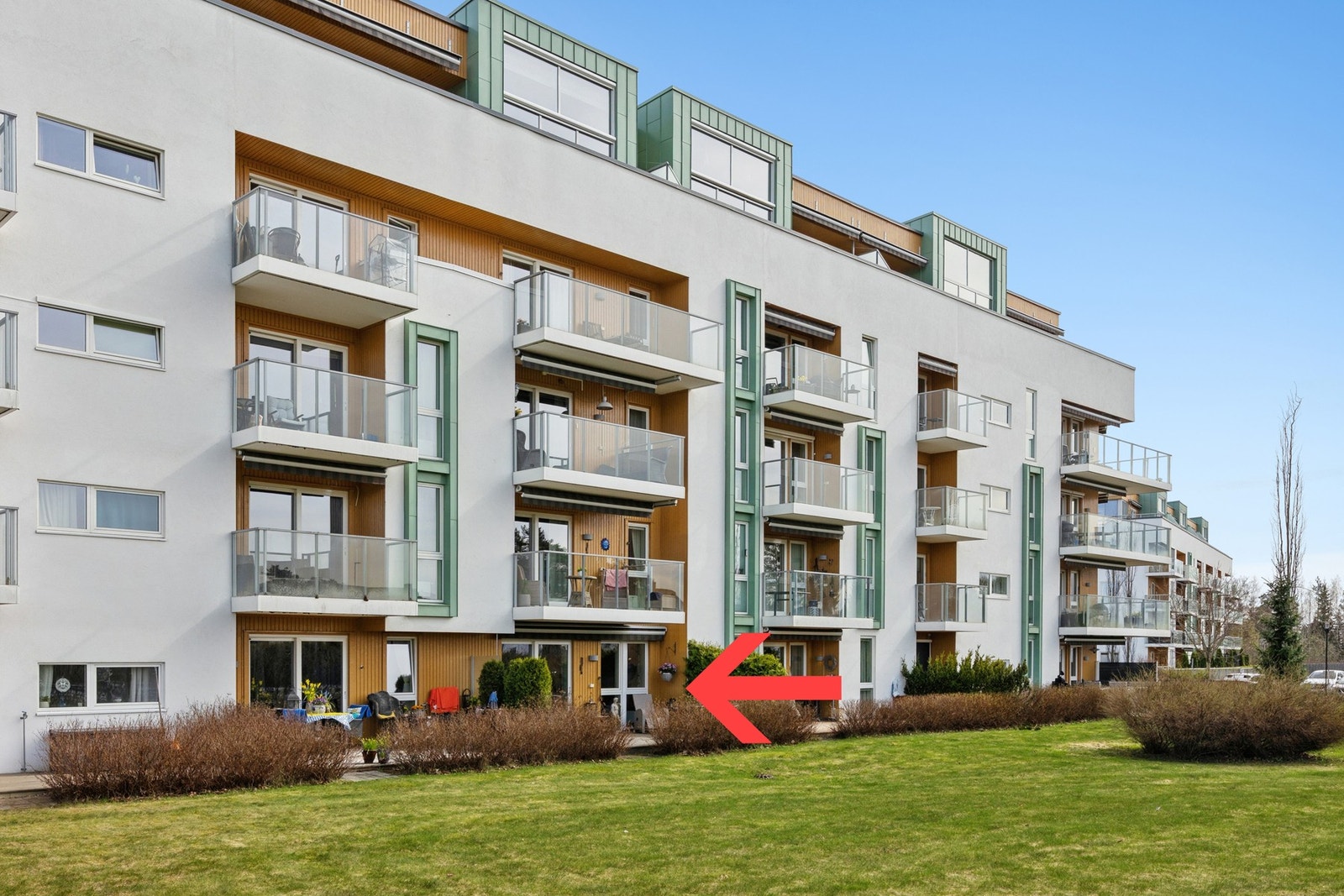En stor og attraktiv selveierleilighet i populære Jessheim Park. Galleribilde