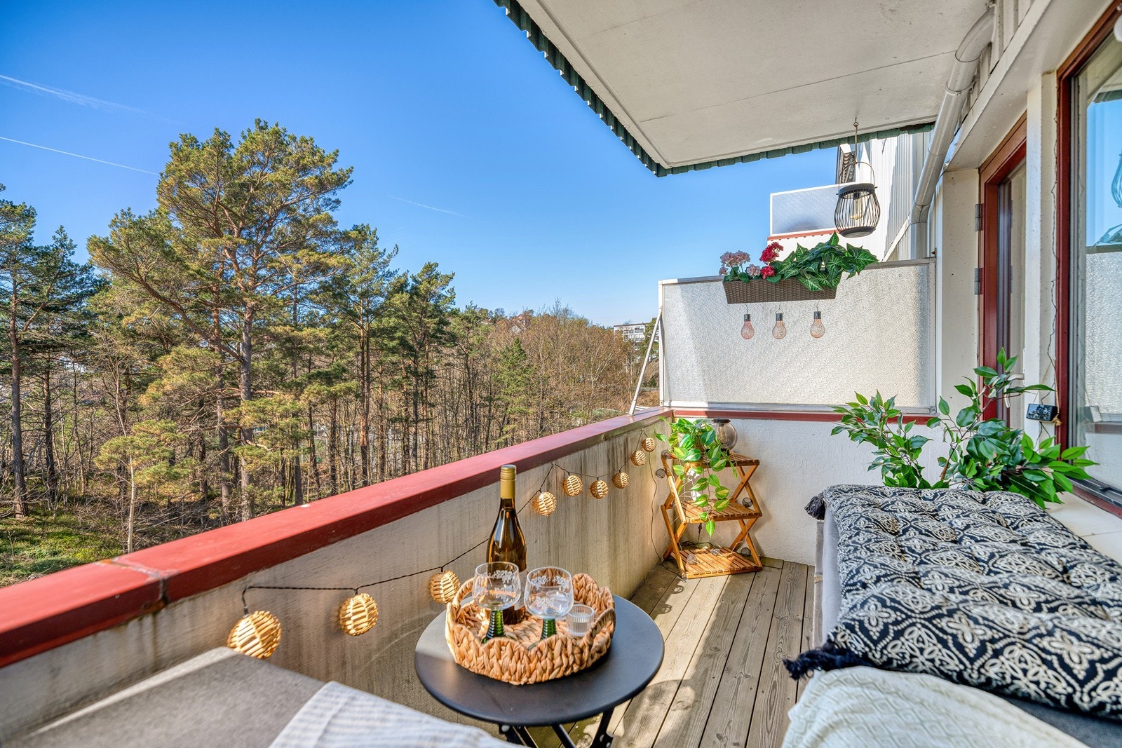 Her kan man nyte gode solforhold på den kommende sommerstiden! Galleribilde