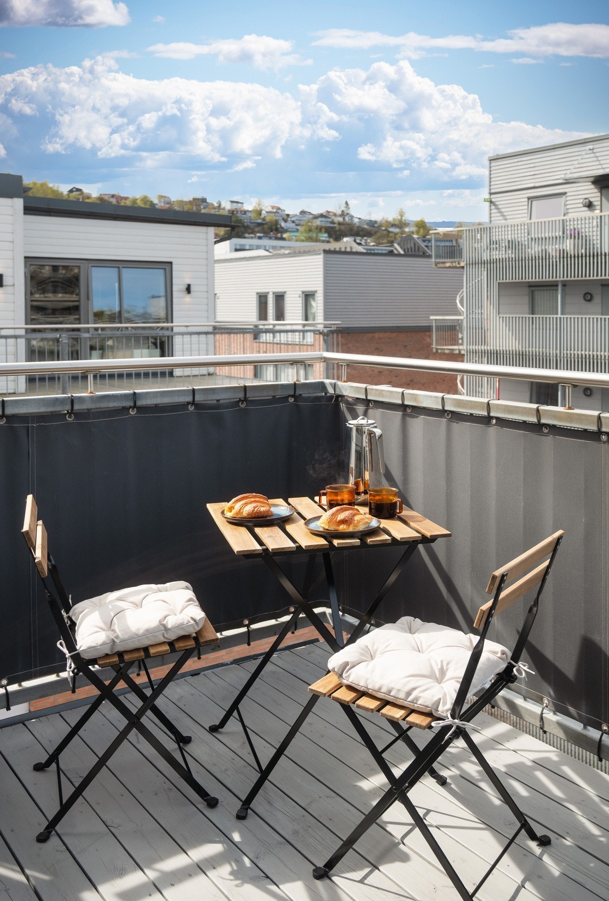 Nyt morgenkaffen i solen på din private takterrasse Galleribilde