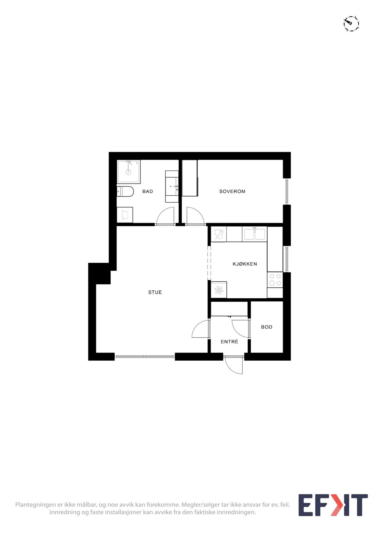 - Planskisse utleiedel - Galleribilde