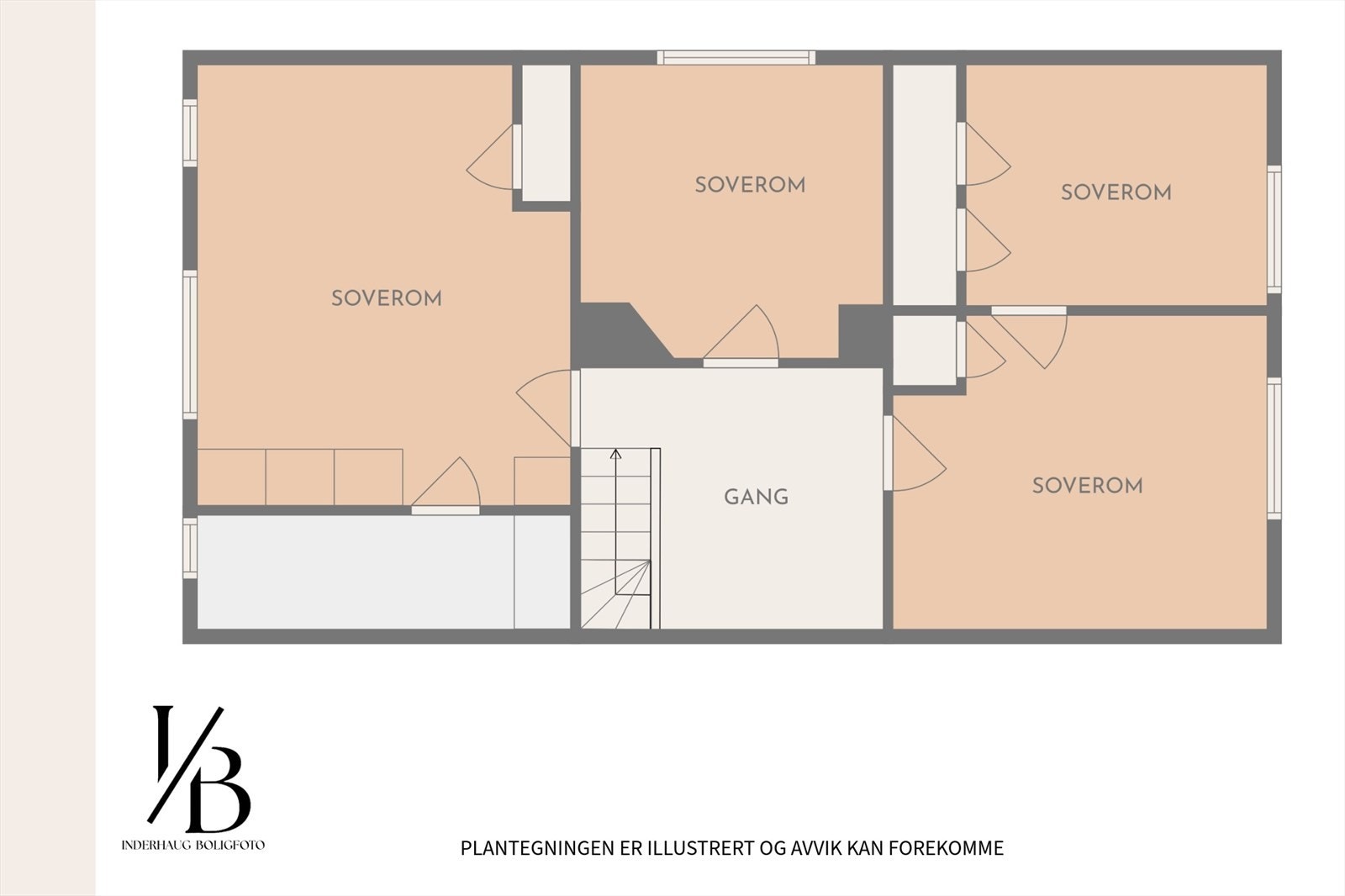 - Plantegning 2D loftetasje - Galleribilde