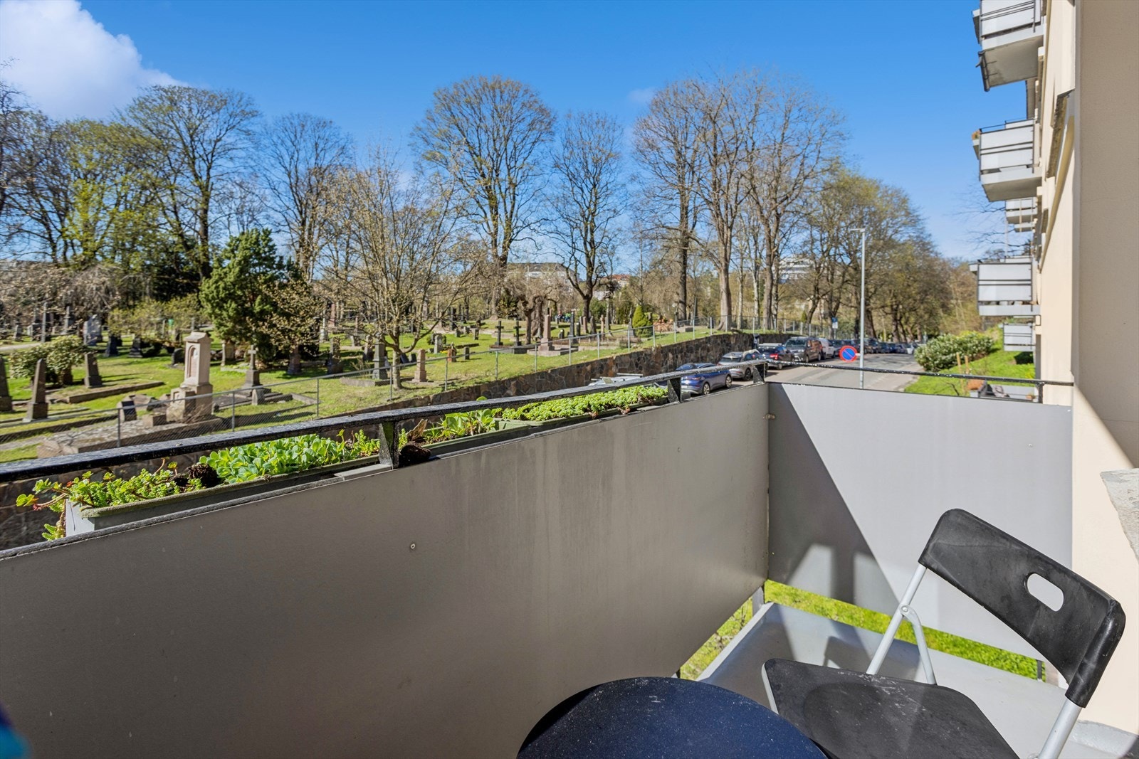 Utsikt over rolige og grønne omgivelser. Galleribilde