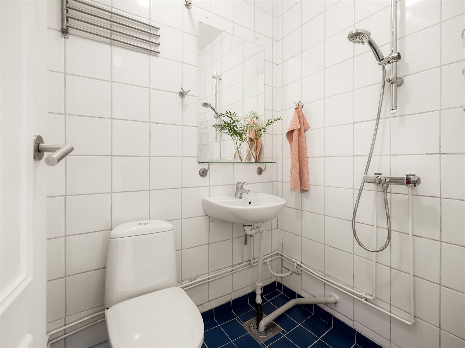 Det er fellesvaskeri i bygget for beboerne. Galleribilde