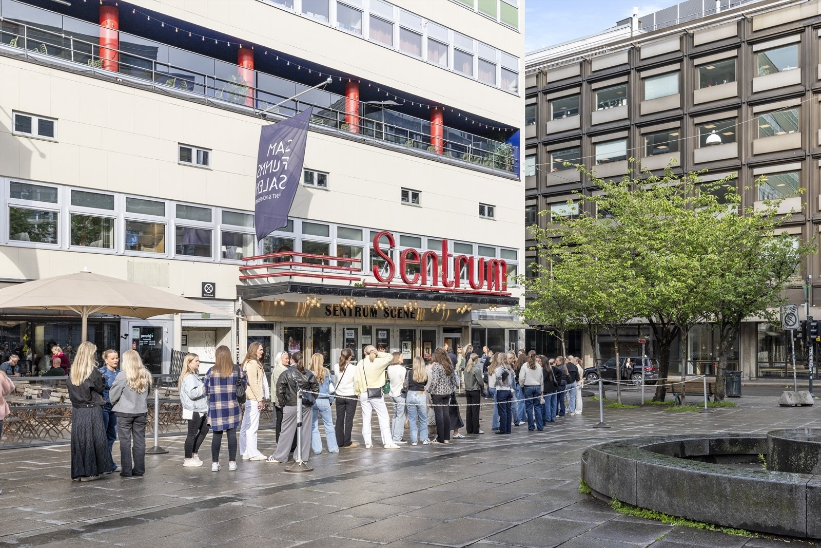 Gangavstand til sentrale kulturtilbud, blant annet Sentrum Scene. Galleribilde