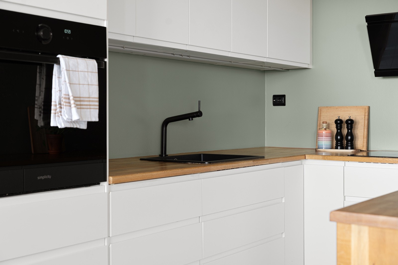 Kjøkkenet ble renovert i 2022.