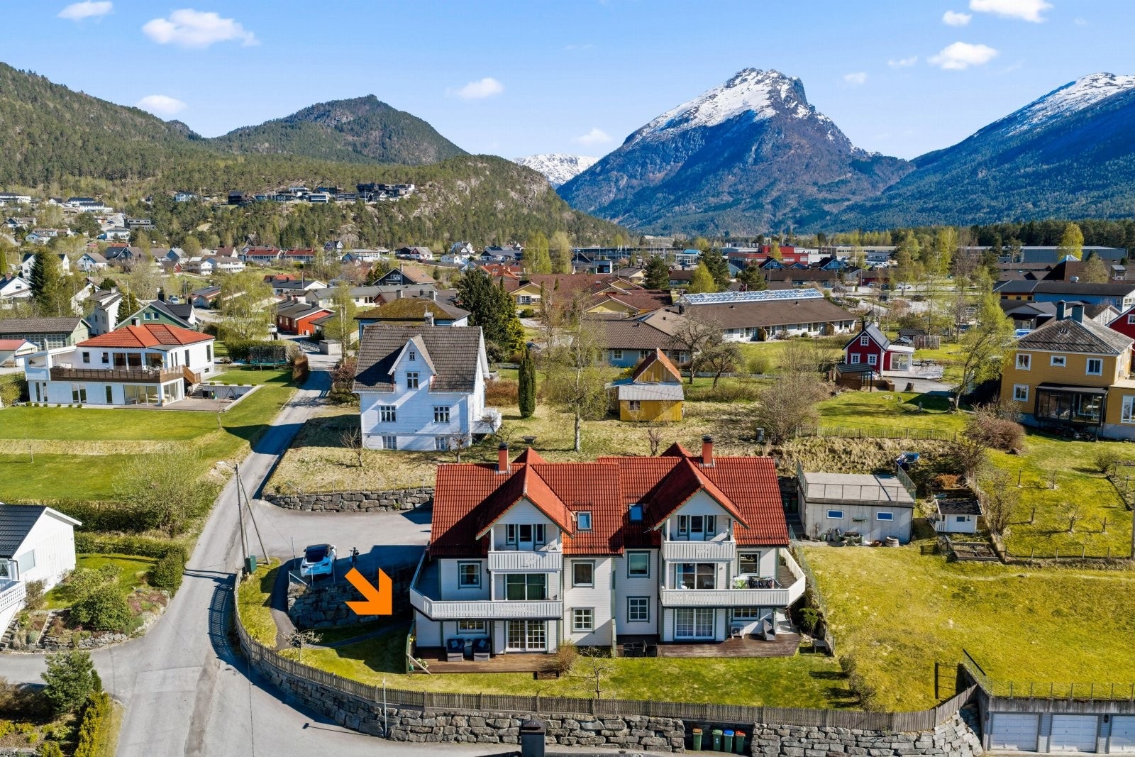 Dronebilde Galleribilde