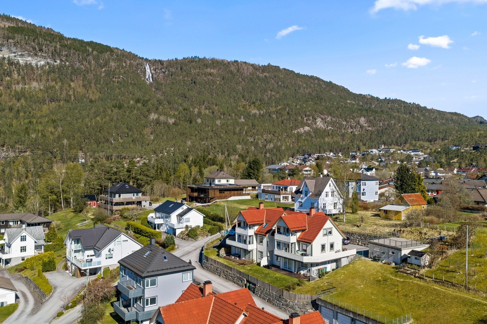 Dronebilde Galleribilde