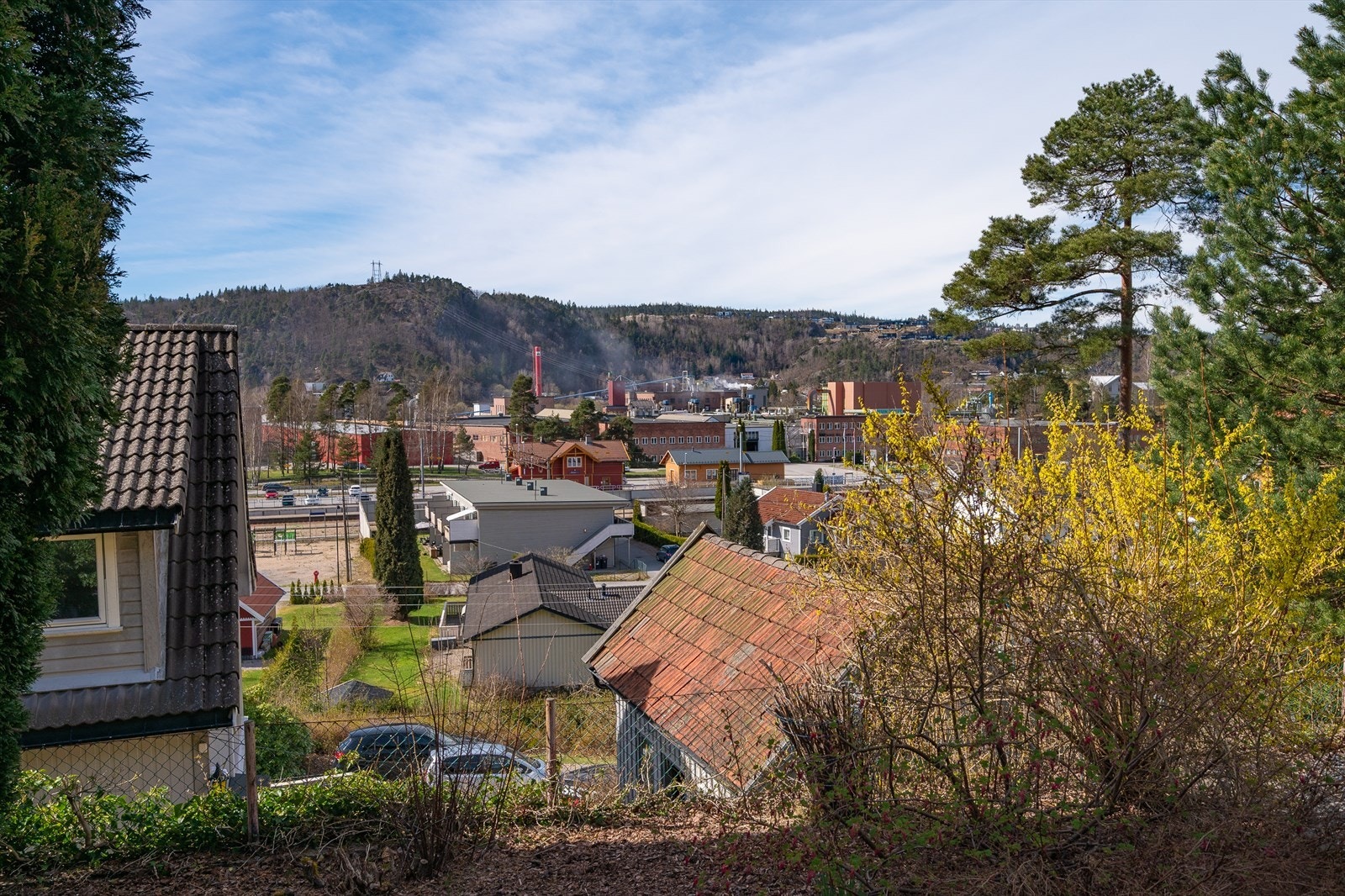 Fint utsyn over Vikeland Galleribilde