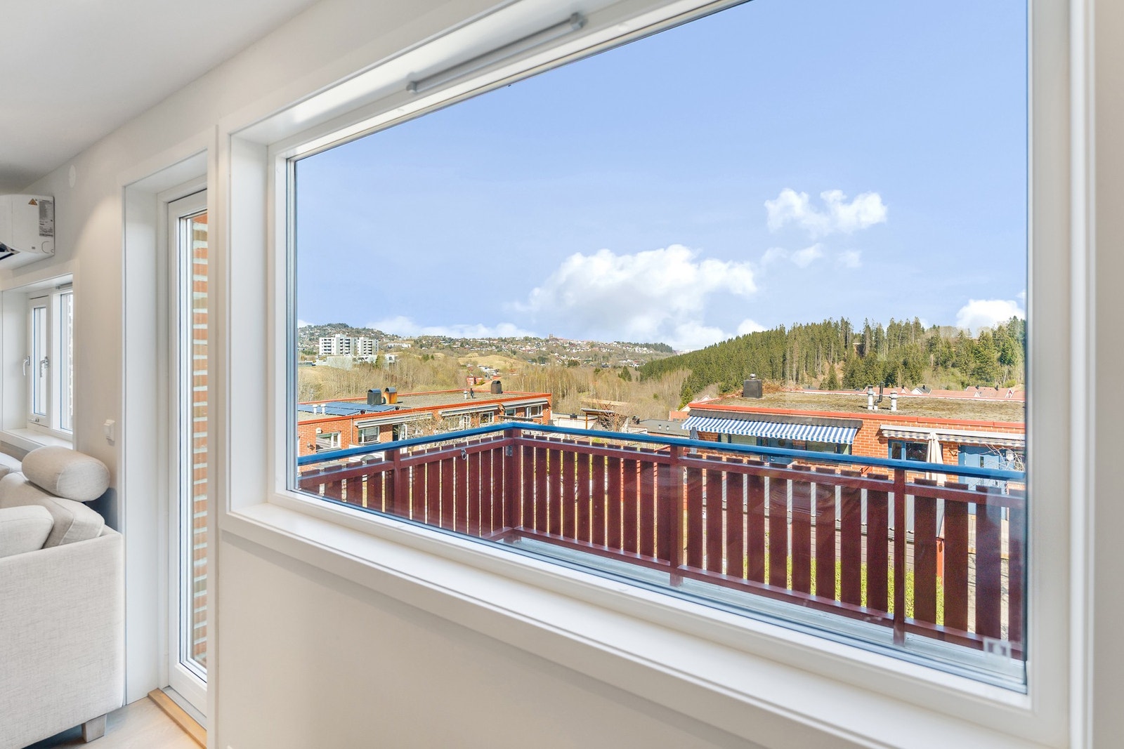 Huset er utstyrt med smartbelysning fra Phillips Hue. Galleribilde