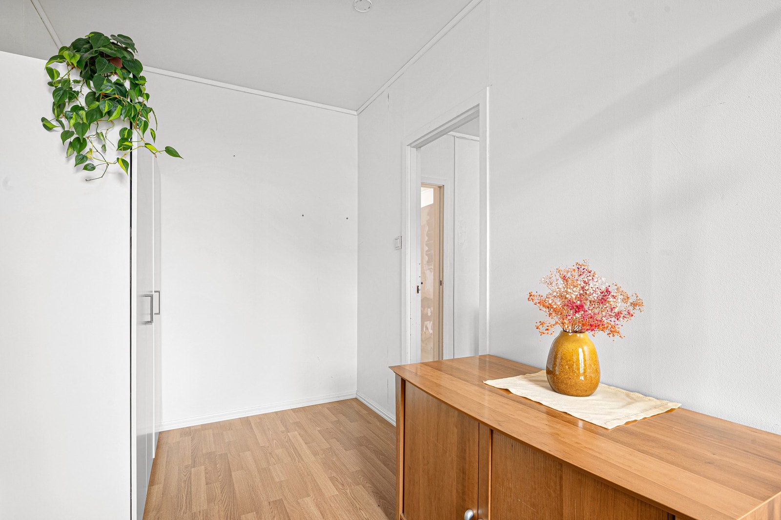 Soverommet har god plass til stor seng og ønsket møblement. Galleribilde